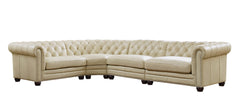 Kennedy Top-Grain Leather Sectional