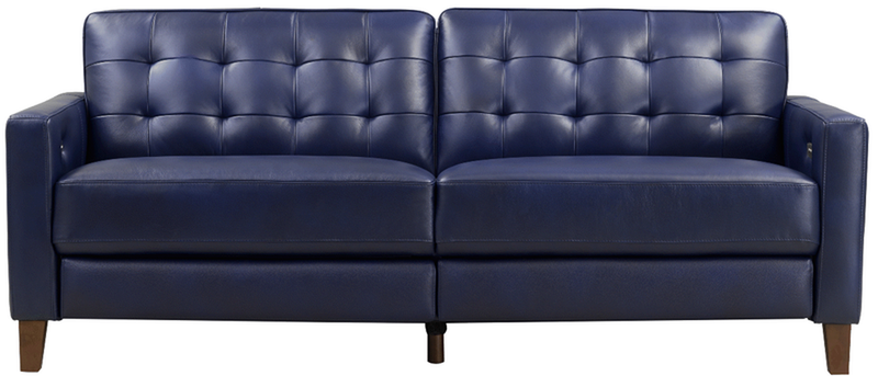 George Top-Grain Leather 3-Piece Power Reclining Sofa Set
