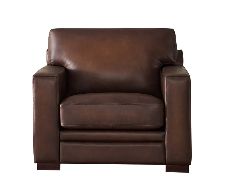 Chatsworth Top-Grain Leather 3-Piece Sofa Set