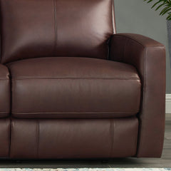 Modena Top-Grain Leather Power Recliner