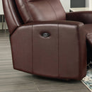Modena Top-Grain Leather Power Reclining 3-Piece Sofa Set