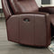 Modena Top-Grain Leather Power Reclining 3-Piece Sofa Set