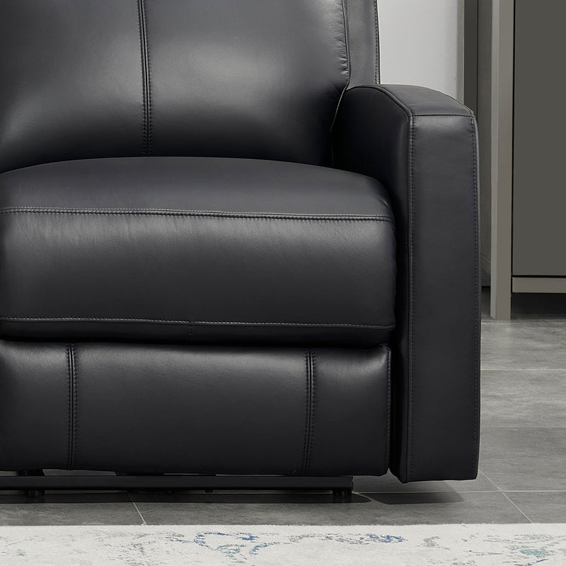 Modena Top-Grain Leather Power Recliner