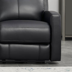 Modena Top-Grain Leather Power Reclining Loveseat