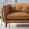 Allegro Top-Grain Leather Sectional