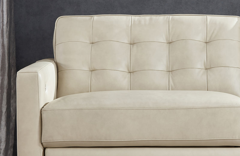 George Top-Grain Leather 3-Piece Power Reclining Sofa Set