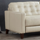 George Top-Grain Leather 3-Piece Power Reclining Sofa Set