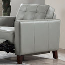 George Top-Grain Leather 3-Piece Power Reclining Sofa Set