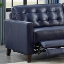 George Top-Grain Leather 3-Piece Power Reclining Sofa Set