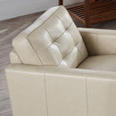 George Top-Grain Leather 3-Piece Power Reclining Sofa Set