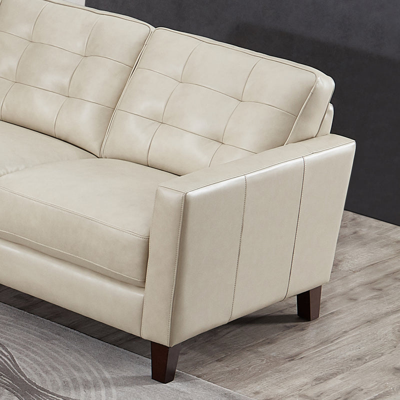 George Top-Grain Leather 3-Piece Power Reclining Sofa Set