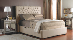 Fabric Headboard & Base 90 - Queen Bed - Customizable