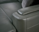 Miami Top-Grain Leather 3-Piece Sofa Set