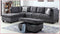 7272 3PC Sectional with Ottoman
