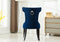 YD-200 ERICA DINING CHAIR BLUE (SET OF 2)