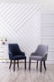 YD-900 YOLDA DINING CHAIR BLUE(SET OF 2)